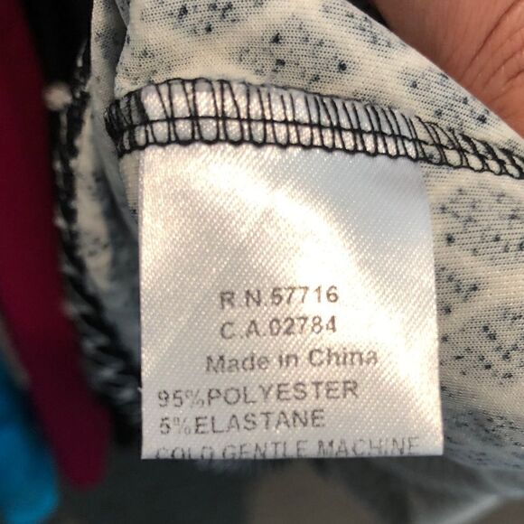 Papillon Black and White Geometric Mini Dress - Picture 7 of 8